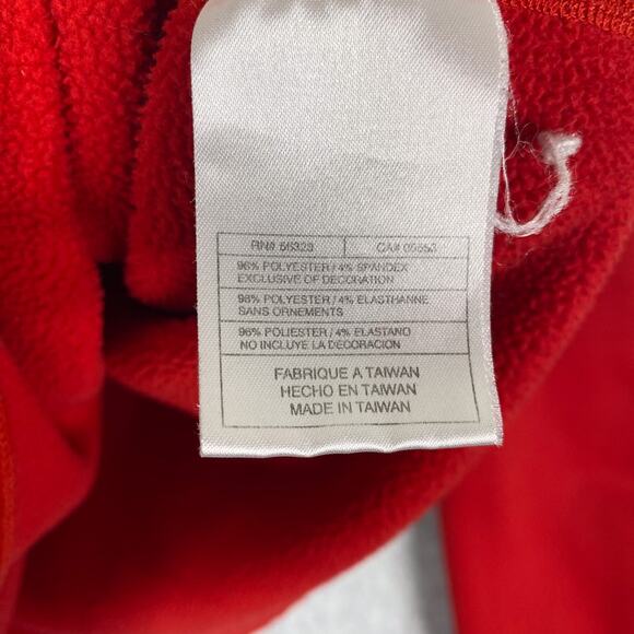 Vintage Nike ACG Mens M Therma Fit Red 1/2 Zip Pullover - Picture 8 of 8